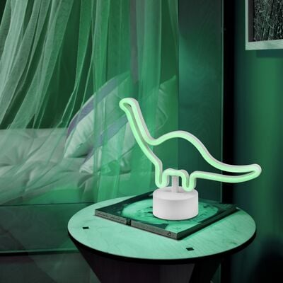 Trio Bronto LED pöytävalaisin valkoinen